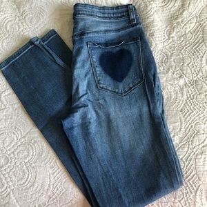 Heart pocket Jeans